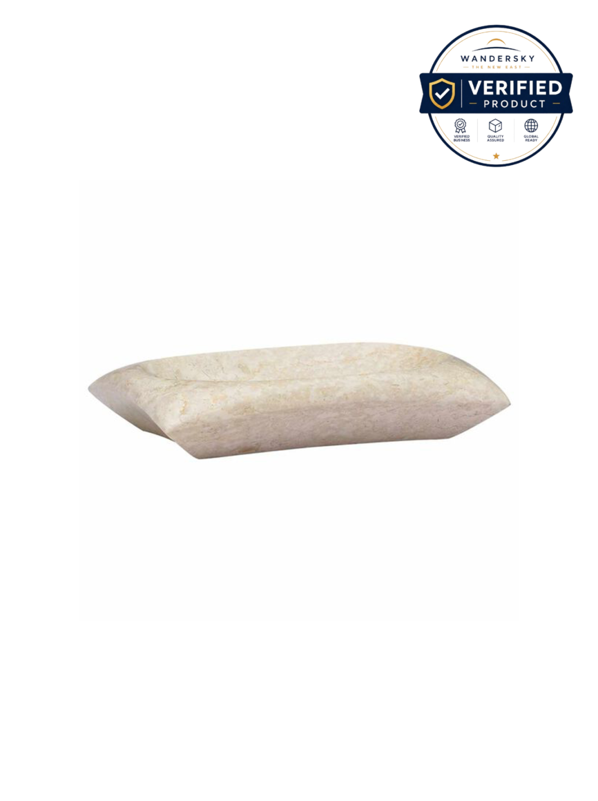 Sink Cream 50 x 35 x 10 cm Marble